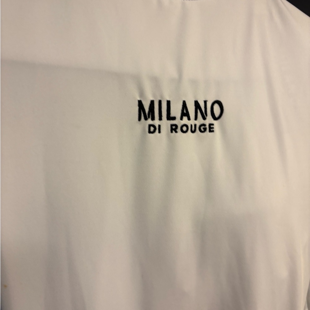 Milano Di Rouge White Men's Shirt